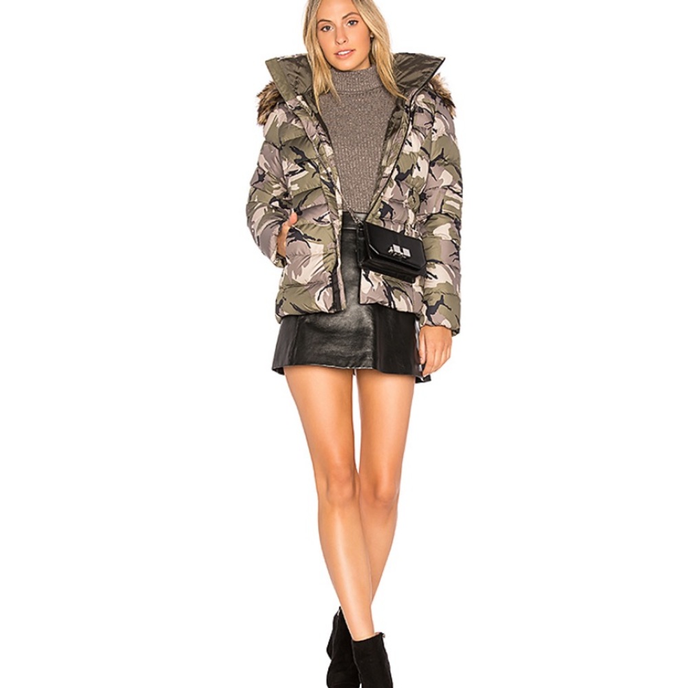 North Face Gotham Jacket II Camo Revolve Puffer